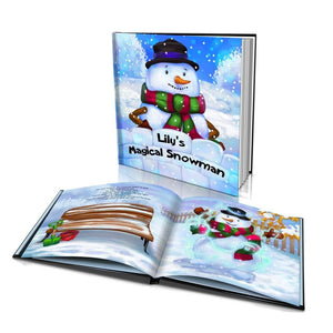 The Magical Snowman Large Hard Cover Story Book