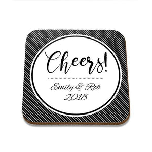 Cheers Square Coaster - Set of 4