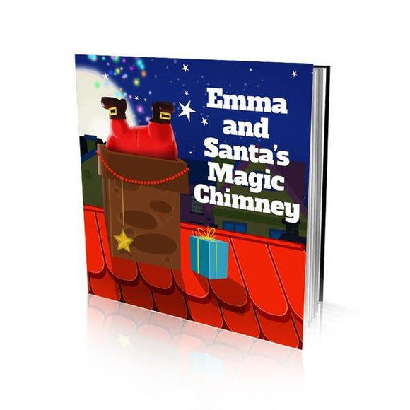 Santa's Magic Chimney Large Soft Cover Story Book