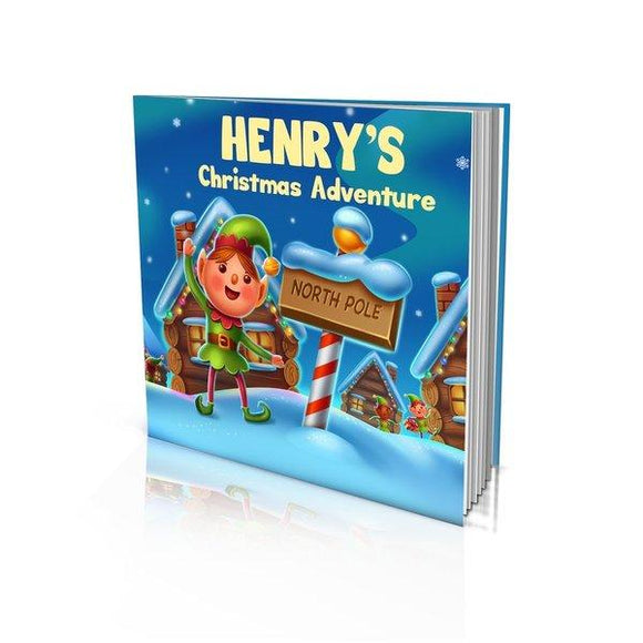Christmas Adventure Large Hard Cover Story Book