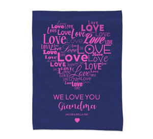 Love You Blanket - Large