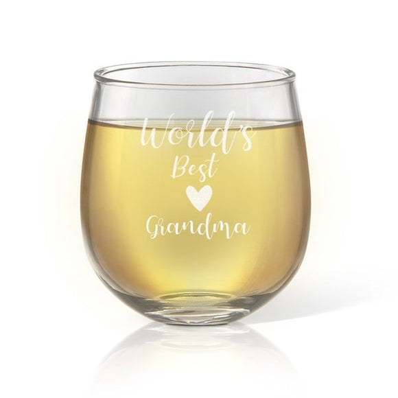 World's Best Stemless Wine Glass