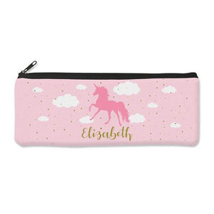 Pink Unicorn Pencil Case - Large