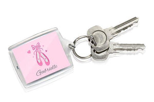 Ballet Shoes Keyring