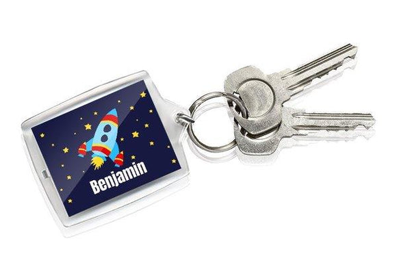 Rocket Keyring