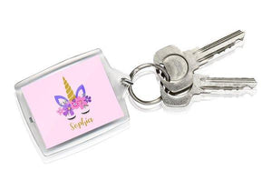 Unicorn Keyring