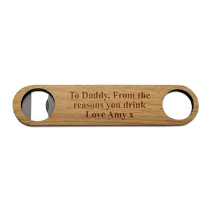 Reasons Wooden Bottle Opener