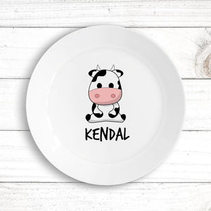 Cow Kids' Plate