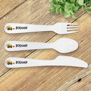 Little Digger Kids' Cutlery Set