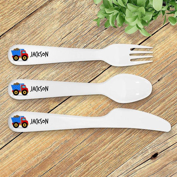 Truck Kids' Cutlery Set