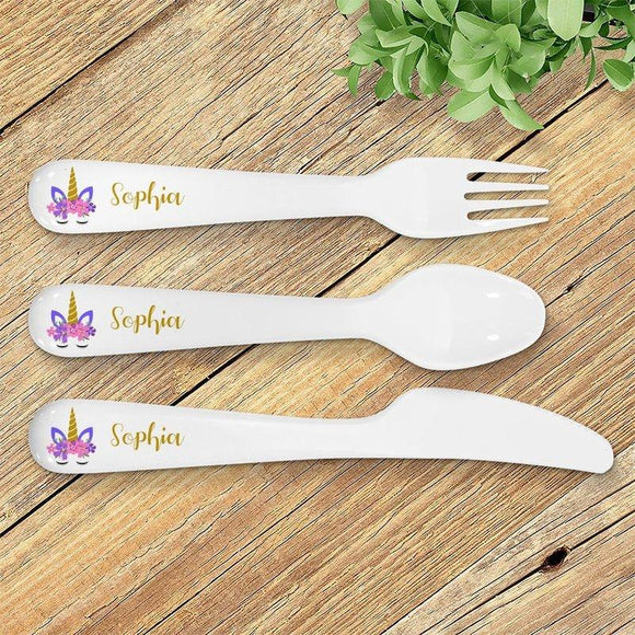 Unicorn Kids' Cutlery Set