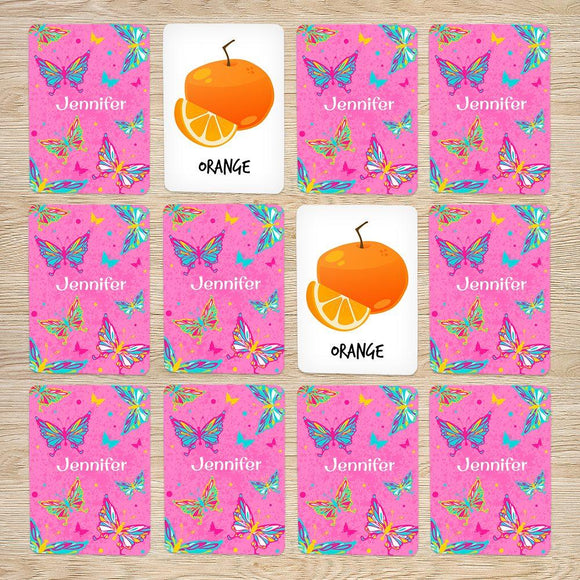 Butterfly Memory Cards