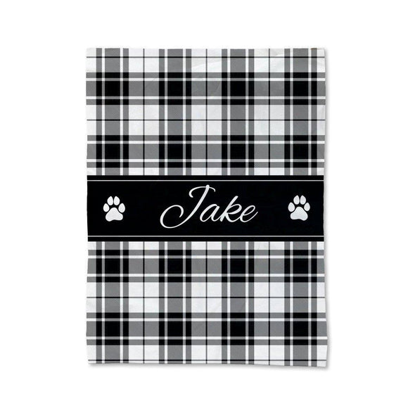 Tartan Pet Blanket - Medium