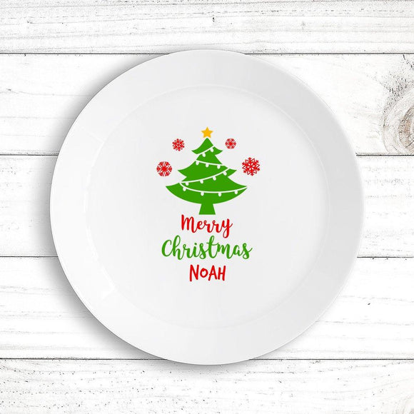 Christmas Tree Kids' Plate