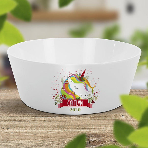 Colourful Unicorn Kids' Bowl