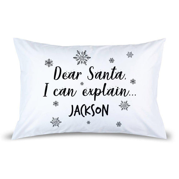 Dear Santa Pillow Case