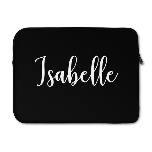 Black Laptop Sleeve - Large