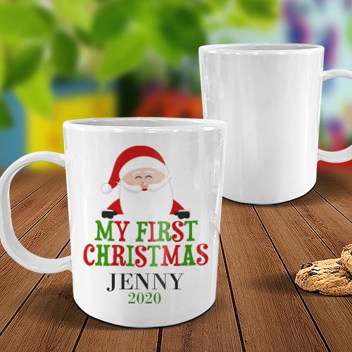 My First White Plastic Mug