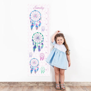 Dream Catcher Wall Decal Height Chart