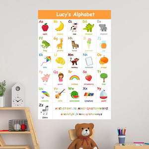 Alphabet Educational Wall Decal - 40x60cm