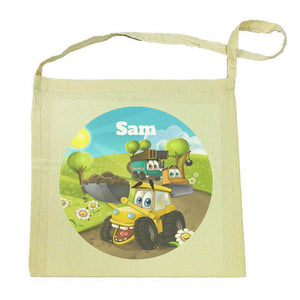 Building Friends Calico Tote Bag (Temporarily Out of Stock)