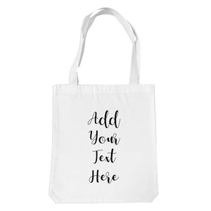 Add Your Own Text Premium Tote Bag