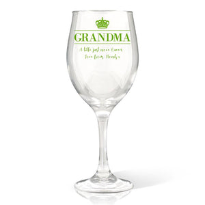 Grandma Wine Glass