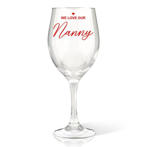 We Love Our Wine Glass (Temporarily Out of Stock)