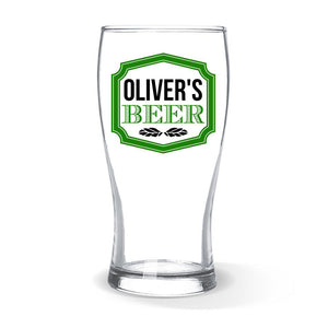 Sign Design Standard Beer Glass