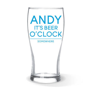 Somewhere Standard Beer Glass (Temporarily Out of Stock)