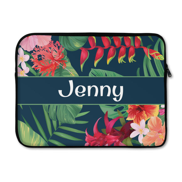 Tropical Laptop Sleeve - Small