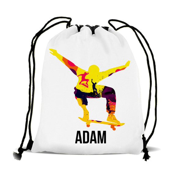 Skater Drawstring Sports Bag