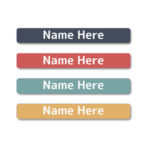 Horizon Mini Name Labels 40pk