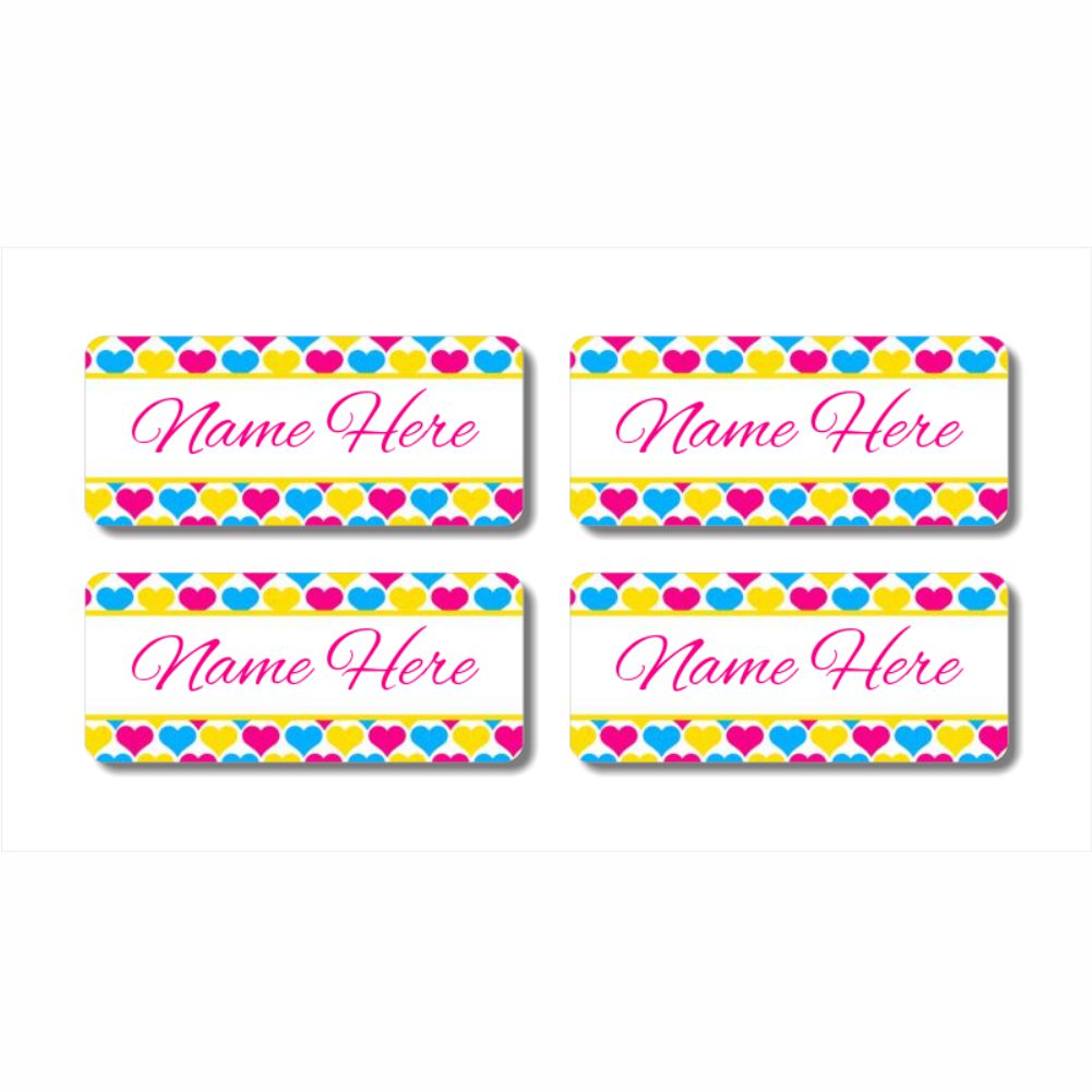 Rectangle Name Labels – Officeworks Photos