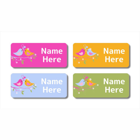 Two Birds Rectangle Name Labels 32pk – Officeworks Photos