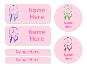 Dream Catcher Mixed Name Label Pack