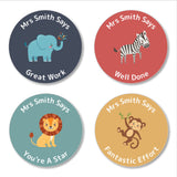 Zoo Animals Teacher Stickers