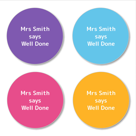 Multi Colour - Vivid Teacher Stickers