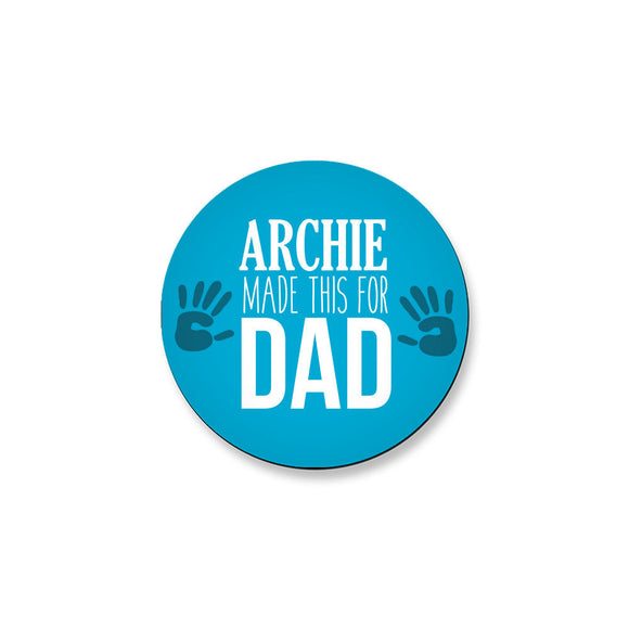 Dad Flexi Magnet - Round