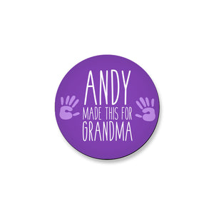 Grandma Flexi Magnet - Round