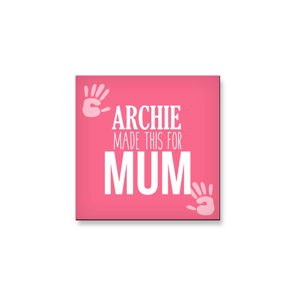 Mum Flexi Magnet - Square