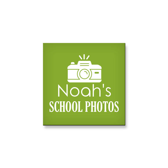 School Photos Flexi Magnet - Square