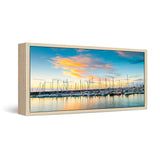 12x40" Framed Canvas Print