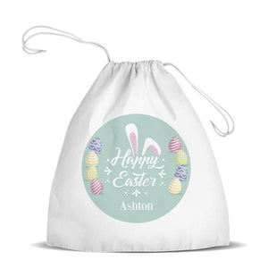 Bunny Ears Premium Drawstring Bag