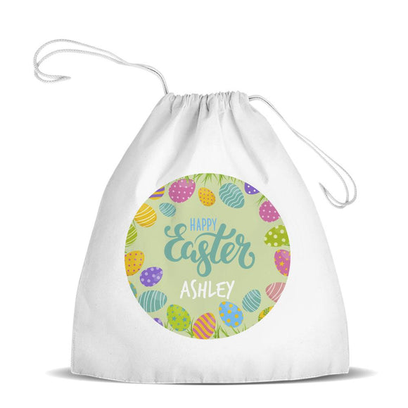 Easter Hunt Premium Drawstring Bag