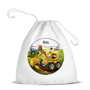 Little Digger Premium Drawstring Bag