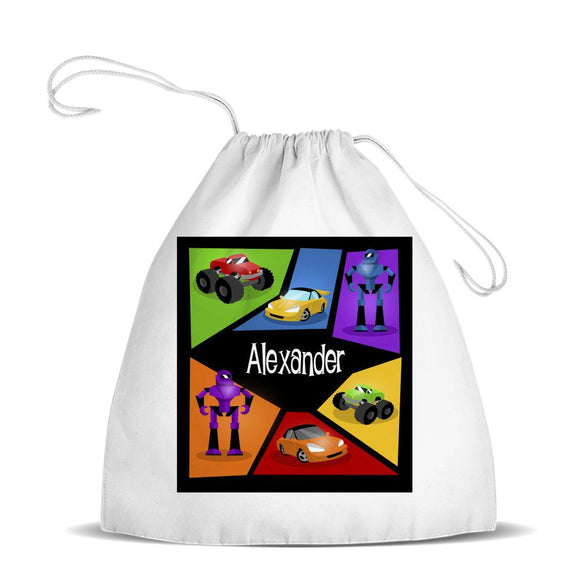 Machine Premium Drawstring Bag