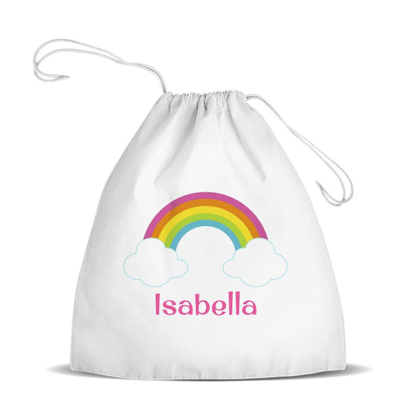 Rainbow Premium Drawstring Bag
