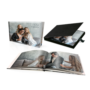 8 x 11" Premium Personalised Hard Cover Book in Presentation Box