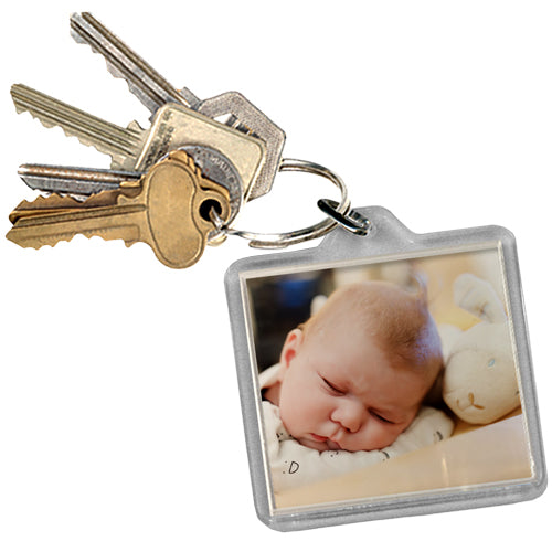 Square Keyring Square Keyring – Officeworks Photos